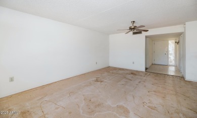 Calling all flippers, investors, and visionaries! This 3-bedroom on Sun City Lakes West and East in Arizona - for sale on GolfHomes.com, golf home, golf lot