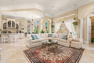 What a splendid showpiece!  This former model home is one of the on Grande Dunes Golf Club in South Carolina - for sale on GolfHomes.com, golf home, golf lot