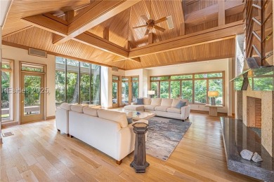 Stately, Sound front home with Ocean views. 199 ft of Waterfront on Oyster Reef Golf Course in South Carolina - for sale on GolfHomes.com, golf home, golf lot