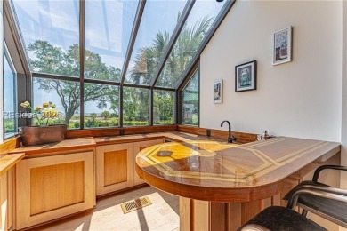 Stately, Sound front home with Ocean views. 199 ft of Waterfront on Oyster Reef Golf Course in South Carolina - for sale on GolfHomes.com, golf home, golf lot