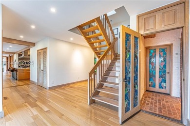 Stately, Sound front home with Ocean views. 199 ft of Waterfront on Oyster Reef Golf Course in South Carolina - for sale on GolfHomes.com, golf home, golf lot