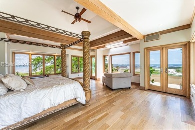 Stately, Sound front home with Ocean views. 199 ft of Waterfront on Oyster Reef Golf Course in South Carolina - for sale on GolfHomes.com, golf home, golf lot