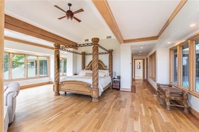 Stately, Sound front home with Ocean views. 199 ft of Waterfront on Oyster Reef Golf Course in South Carolina - for sale on GolfHomes.com, golf home, golf lot