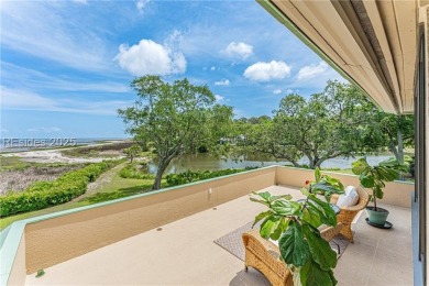 Stately, Sound front home with Ocean views. 199 ft of Waterfront on Oyster Reef Golf Course in South Carolina - for sale on GolfHomes.com, golf home, golf lot