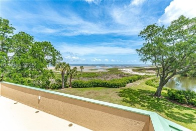 Stately, Sound front home with Ocean views. 199 ft of Waterfront on Oyster Reef Golf Course in South Carolina - for sale on GolfHomes.com, golf home, golf lot