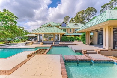 Stately, Sound front home with Ocean views. 199 ft of Waterfront on Oyster Reef Golf Course in South Carolina - for sale on GolfHomes.com, golf home, golf lot
