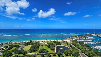 Popular TRUE luxurious project. Beautiful views of ocean. Large on Ala Wai Golf Course in Hawaii - for sale on GolfHomes.com, golf home, golf lot