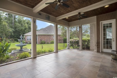This custom-built 4-bedroom, 4.5-bathroom home sits on a corner on Long Bay Club in South Carolina - for sale on GolfHomes.com, golf home, golf lot