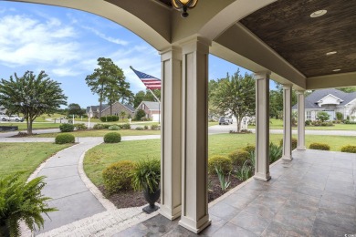 This custom-built 4-bedroom, 4.5-bathroom home sits on a corner on Long Bay Club in South Carolina - for sale on GolfHomes.com, golf home, golf lot