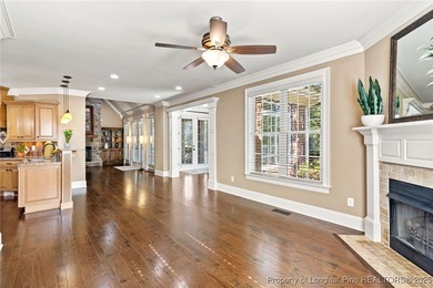 This exquisite custom-built home combines timeless Southern on Anderson Creek Golf Club in North Carolina - for sale on GolfHomes.com, golf home, golf lot