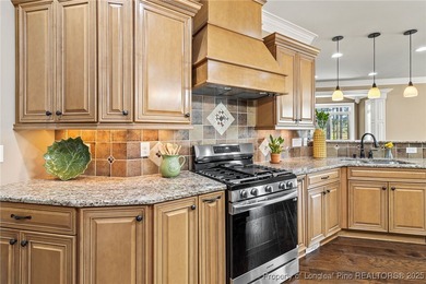 This exquisite custom-built home combines timeless Southern on Anderson Creek Golf Club in North Carolina - for sale on GolfHomes.com, golf home, golf lot