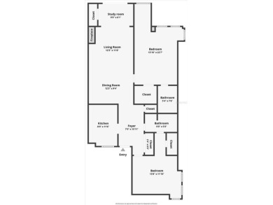 This second floor corner unit is in a gated community on Feather Sound Country Club in Florida - for sale on GolfHomes.com, golf home, golf lot