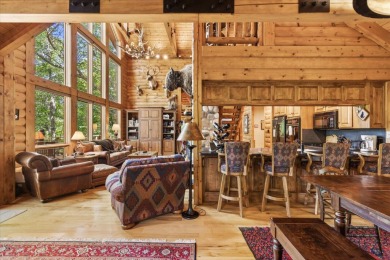 Exquisite Lakefront Log Cabin in Hideaway Hills - A Rare Find on on Hide-A-Way Hills Golf Club in Ohio - for sale on GolfHomes.com, golf home, golf lot