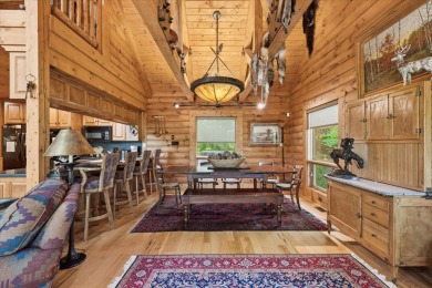 Exquisite Lakefront Log Cabin in Hideaway Hills - A Rare Find on on Hide-A-Way Hills Golf Club in Ohio - for sale on GolfHomes.com, golf home, golf lot
