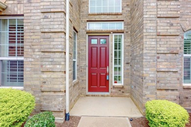 Experience the majestic two-story brick Ladera model, situated on Wildhorse Golf Club of Robson Ranch in Texas - for sale on GolfHomes.com, golf home, golf lot