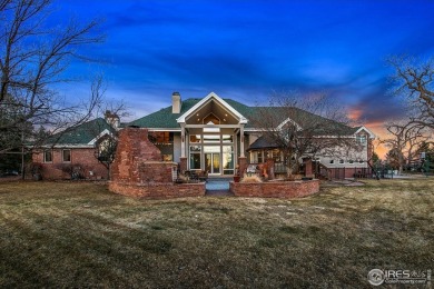 Arriving at this stunning 9,523SF luxury custom-built home on Ptarmigan Golf Course in Colorado - for sale on GolfHomes.com, golf home, golf lot