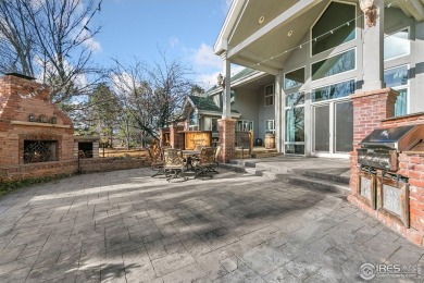 Arriving at this stunning 9,523SF luxury custom-built home on Ptarmigan Golf Course in Colorado - for sale on GolfHomes.com, golf home, golf lot