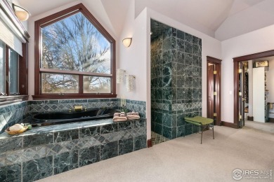 Arriving at this stunning 9,523SF luxury custom-built home on Ptarmigan Golf Course in Colorado - for sale on GolfHomes.com, golf home, golf lot
