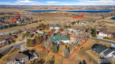 Arriving at this stunning 9,523SF luxury custom-built home on Ptarmigan Golf Course in Colorado - for sale on GolfHomes.com, golf home, golf lot