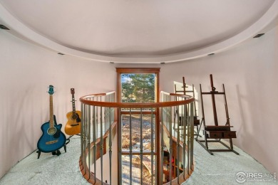 Arriving at this stunning 9,523SF luxury custom-built home on Ptarmigan Golf Course in Colorado - for sale on GolfHomes.com, golf home, golf lot