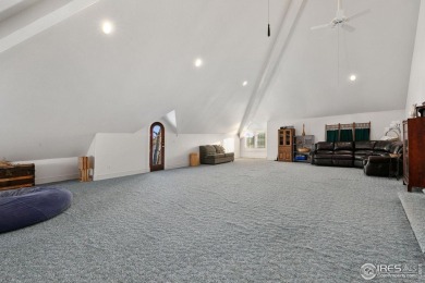 Arriving at this stunning 9,523SF luxury custom-built home on Ptarmigan Golf Course in Colorado - for sale on GolfHomes.com, golf home, golf lot