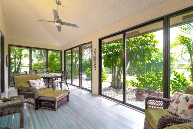 End unit villa in Boca Pointe's La Mirada with soaring ceilings on Boca Pointe Country Club in Florida - for sale on GolfHomes.com, golf home, golf lot