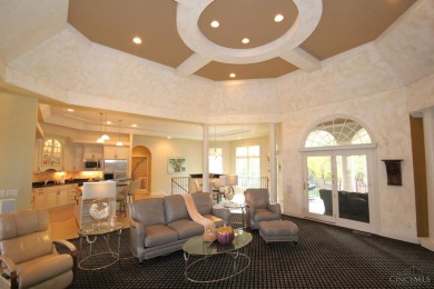 This stunning ranch is a dream home in the exclusive TPC golf on TPC Rivers Bend in Ohio - for sale on GolfHomes.com, golf home, golf lot