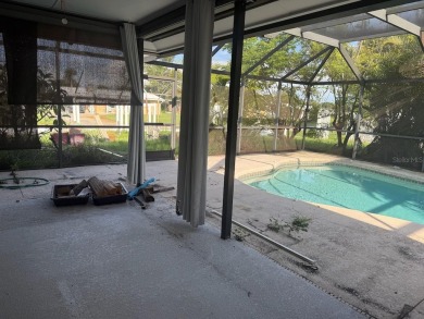 Check out this Venice East pool home located on a corner lot on Venice East Golf Club in Florida - for sale on GolfHomes.com, golf home, golf lot