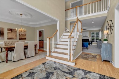 Welcome to your dream home, an all-brick w/ side load three car on Riverfront Golf Club in Virginia - for sale on GolfHomes.com, golf home, golf lot