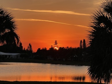 Stunning Sunsets await you!  Turn-key home in vibrant 55+ on Spanish Lakes Fairways in Florida - for sale on GolfHomes.com, golf home, golf lot