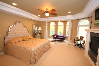 This stunning ranch is a dream home in the exclusive TPC golf on TPC Rivers Bend in Ohio - for sale on GolfHomes.com, golf home, golf lot