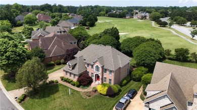 Welcome to your dream home, an all-brick w/ side load three car on Riverfront Golf Club in Virginia - for sale on GolfHomes.com, golf home, golf lot