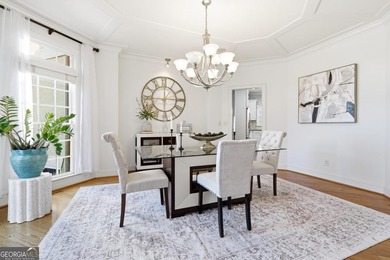 Experience luxury living at its finest with this stunning on Collins Hill Golf Club in Georgia - for sale on GolfHomes.com, golf home, golf lot