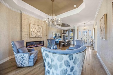 Turnkey furnished (excluding golf cart and select outdoor on Lakewood National Golf Club in Florida - for sale on GolfHomes.com, golf home, golf lot