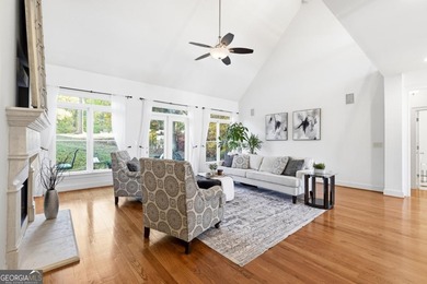 Experience luxury living at its finest with this stunning on Collins Hill Golf Club in Georgia - for sale on GolfHomes.com, golf home, golf lot