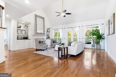 Experience luxury living at its finest with this stunning on Collins Hill Golf Club in Georgia - for sale on GolfHomes.com, golf home, golf lot