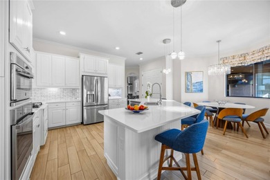 Turnkey furnished (excluding golf cart and select outdoor on Lakewood National Golf Club in Florida - for sale on GolfHomes.com, golf home, golf lot