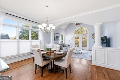 Experience luxury living at its finest with this stunning on Collins Hill Golf Club in Georgia - for sale on GolfHomes.com, golf home, golf lot