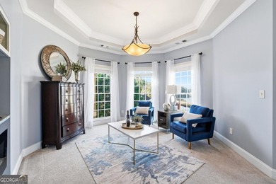 Experience luxury living at its finest with this stunning on Collins Hill Golf Club in Georgia - for sale on GolfHomes.com, golf home, golf lot