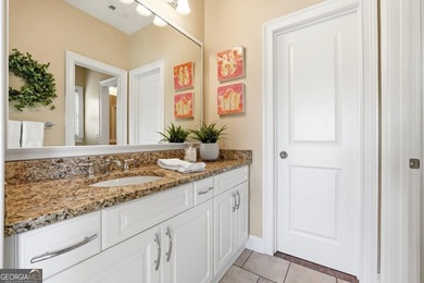 Experience luxury living at its finest with this stunning on Collins Hill Golf Club in Georgia - for sale on GolfHomes.com, golf home, golf lot