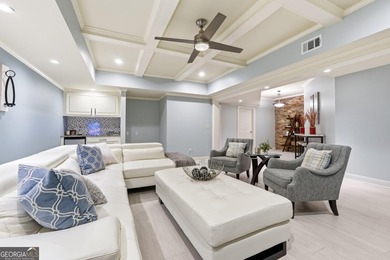 Experience luxury living at its finest with this stunning on Collins Hill Golf Club in Georgia - for sale on GolfHomes.com, golf home, golf lot