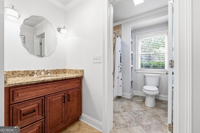 Experience luxury living at its finest with this stunning on Collins Hill Golf Club in Georgia - for sale on GolfHomes.com, golf home, golf lot