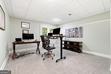 Experience luxury living at its finest with this stunning on Collins Hill Golf Club in Georgia - for sale on GolfHomes.com, golf home, golf lot