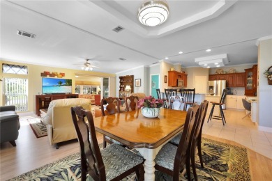 This TRIPLE-wide Palm Harbor home is situated on a spacious on Maple Leaf Golf and Country Club in Florida - for sale on GolfHomes.com, golf home, golf lot