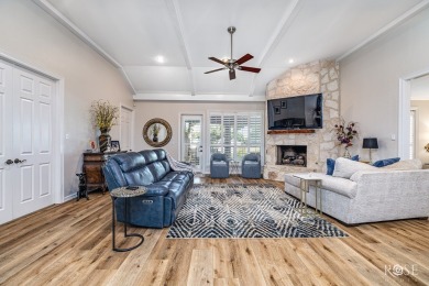 This beautifully updated, open floor plan home sits right on the on Bentwood Country Club in Texas - for sale on GolfHomes.com, golf home, golf lot
