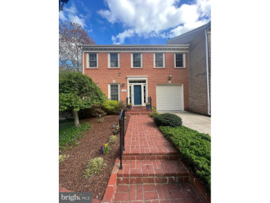 Welcome to this unique and spacious end unit townhome that has on Bethesda Country Club in Maryland - for sale on GolfHomes.com, golf home, golf lot