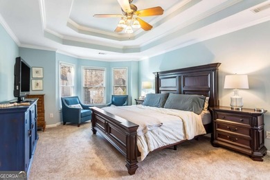 Rare Opportunity: This home offers an assumable 2.5% loan for on Towne Lake Hills Golf Club in Georgia - for sale on GolfHomes.com, golf home, golf lot