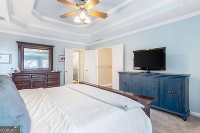 Rare Opportunity: This home offers an assumable 2.5% loan for on Towne Lake Hills Golf Club in Georgia - for sale on GolfHomes.com, golf home, golf lot