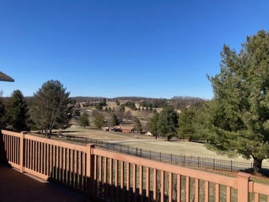 What a view! Wonderful one level home with full unfinished on Dandridge Golf and Country Club in Tennessee - for sale on GolfHomes.com, golf home, golf lot