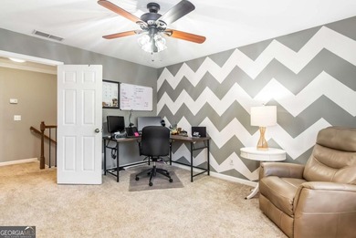 Rare Opportunity: This home offers an assumable 2.5% loan for on Towne Lake Hills Golf Club in Georgia - for sale on GolfHomes.com, golf home, golf lot